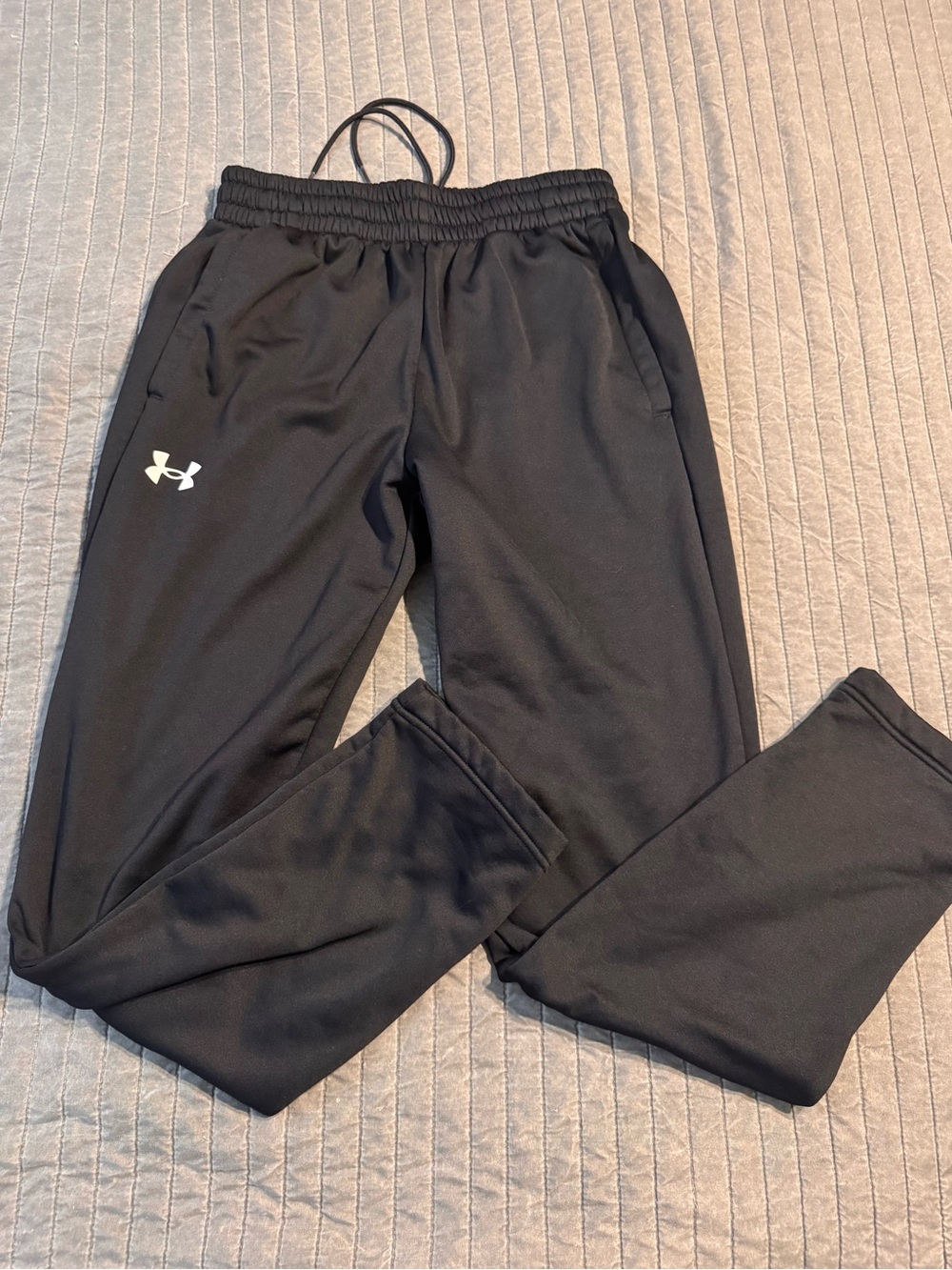 Under Armour Mens Black Pant with Logo